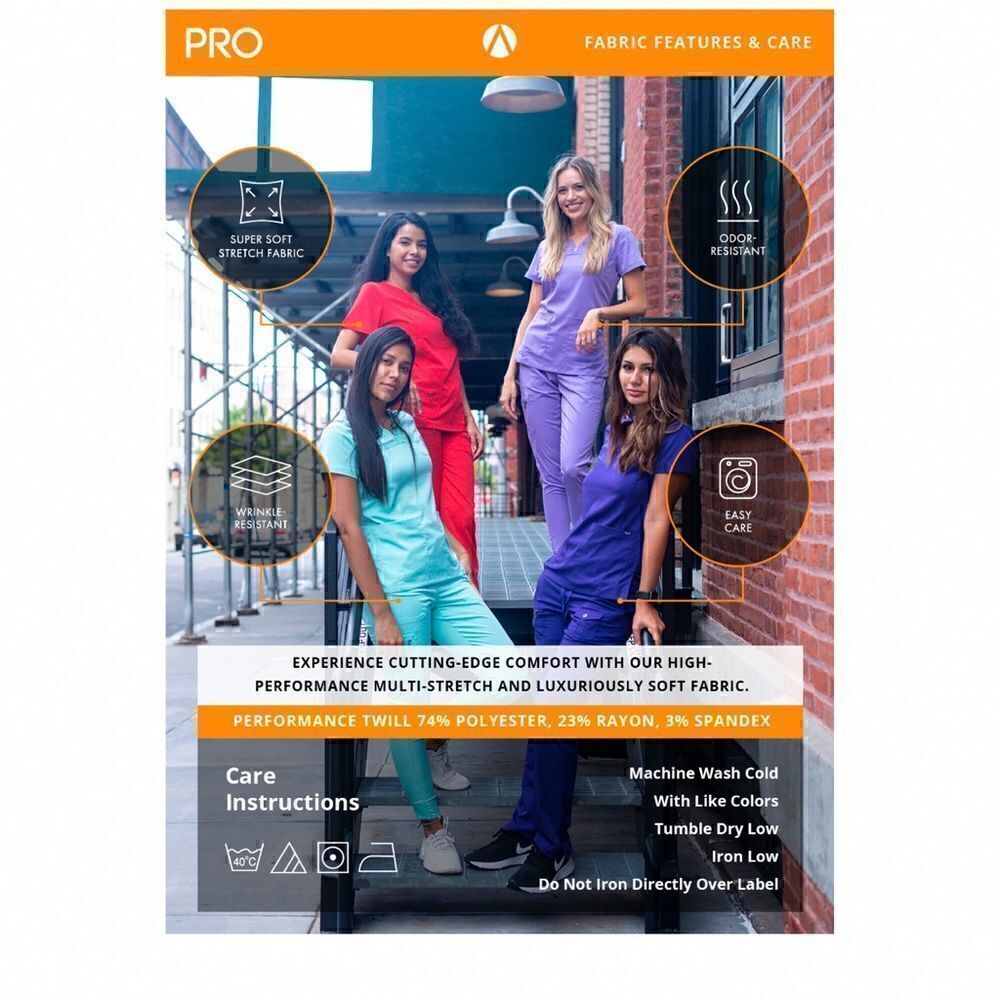 ADAR Pro Core Classic Scrub Top Bundle of 3 - Picture 11 of 12